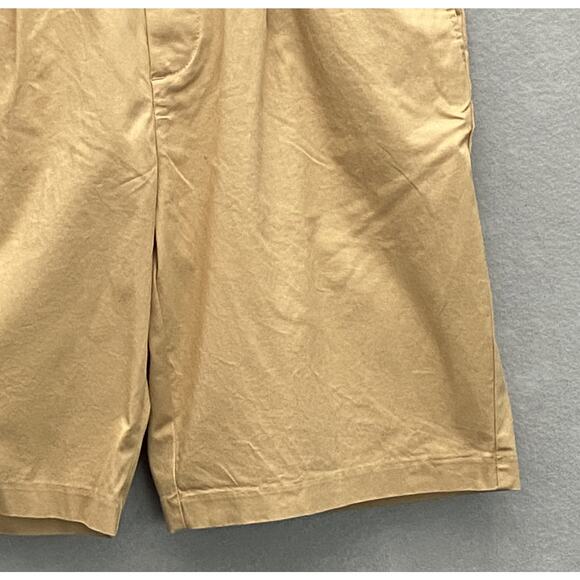 Tommy Hilfiger THFlex Men's 33W Short Pleated Front Stretch 5-Pocket Khaki NEW - Picture 4 of 10
